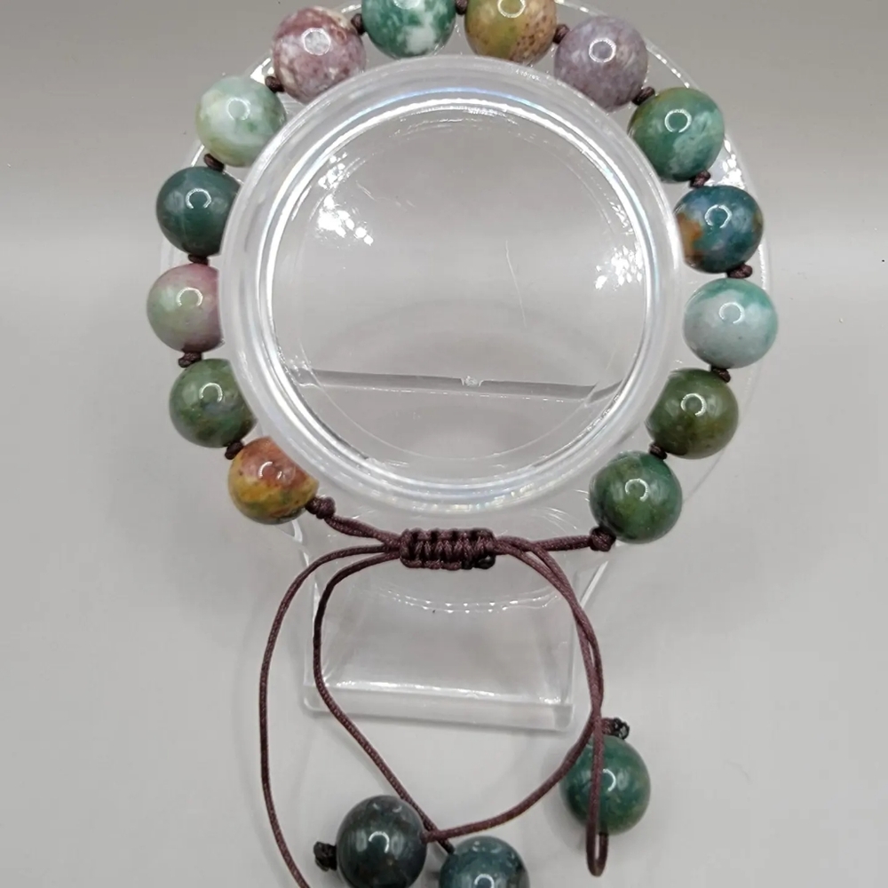 10mm pearl knot bracelet